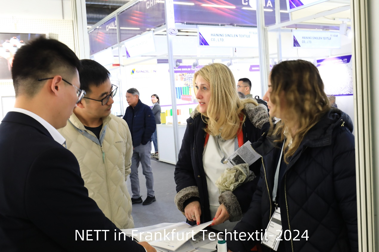 Apoya la producción ultra limpia de TTF, la industria de filtración líquida Nett Flontex® en la feria comercial alemana para textiles industriales y no tejidos