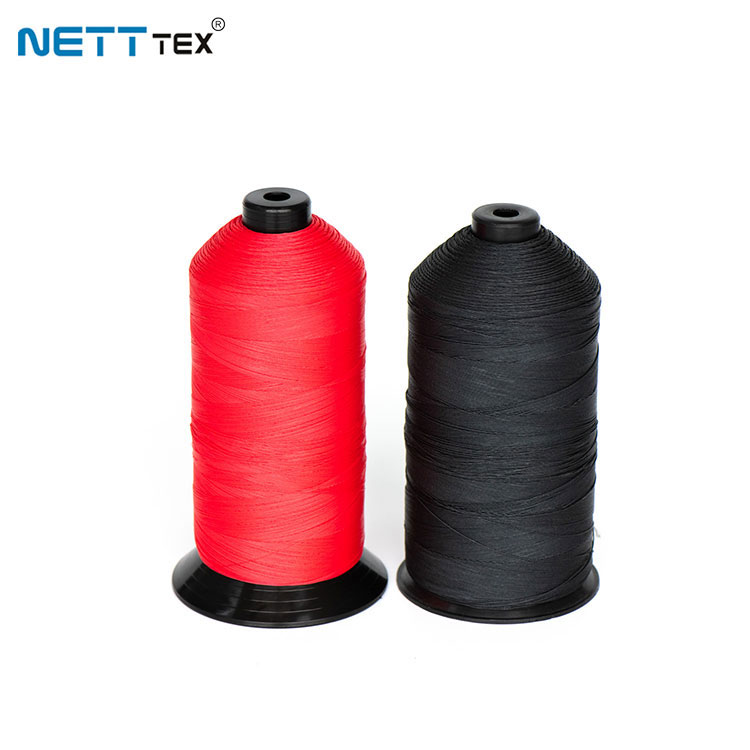 PTFE Cosición de hilo negro oscuro